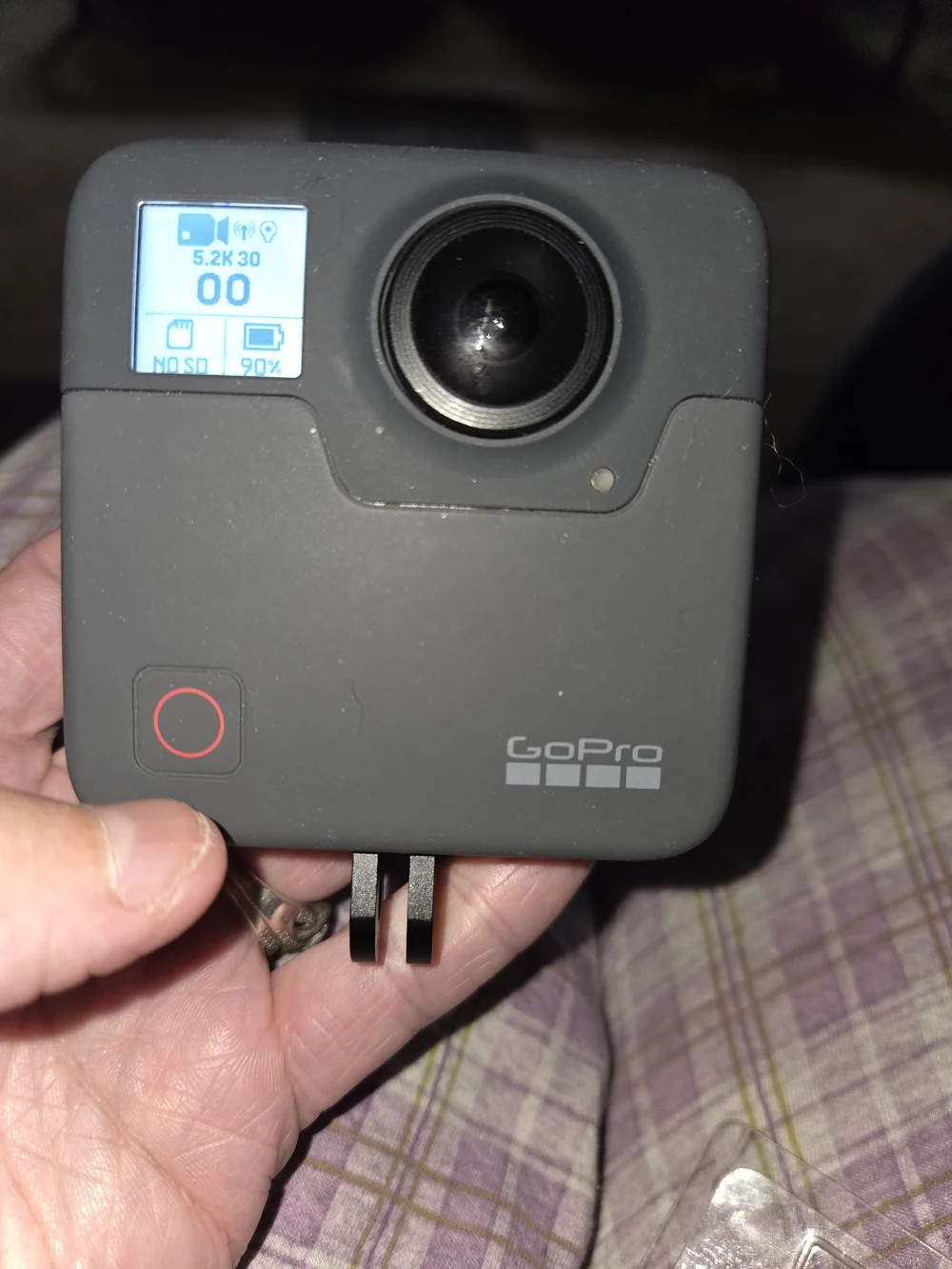 GoPro Fusion 360° Action 2 Camera Lot, 2 Micro Sd Cards  Read Description.